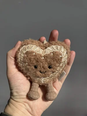 限定 ジェリーキャット Schönherz Gingerbread キーホルダー Amuseables Schonherz Gingerbread Bag Charm Jellycat | Jelly Journal
