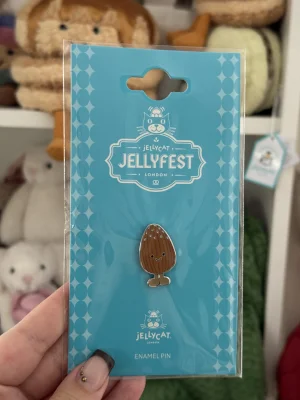 Amuseables Candied Almond Pin Badge Jellycat photo