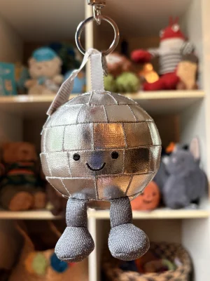 Amuseables Disco Ball Bag Charm Jellycat photo