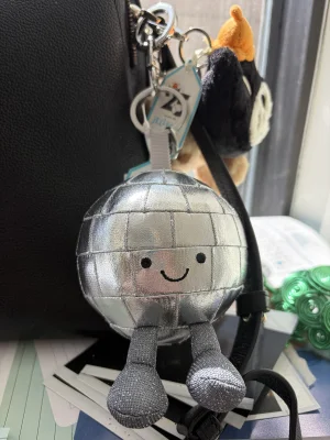 Amuseables Disco Ball Bag Charm Jellycat photo