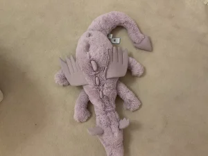 A photo of Personalised Lavender Dragon Huge Jellycat taken by Violet576432189