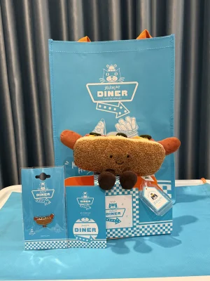 Amuseables Breck Hot Dog Jellycat photo
