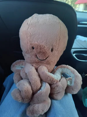 A photo of Odell Octopus - Large Jellycat taken by s1mplyraee