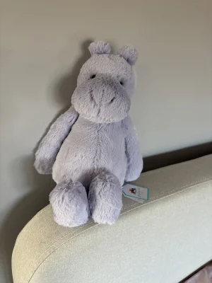 Bashful Hippo - Lilac Jellycat photo
