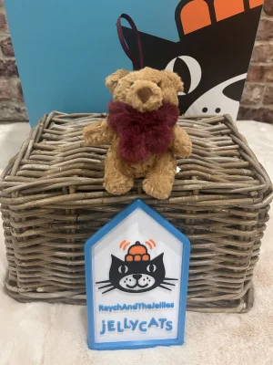 Bartholomew Bear Winter Warmer Decoration Jellycat photo