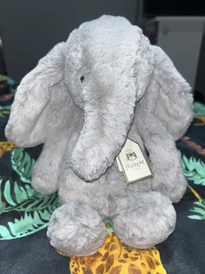 Bashful Luxe Elephant Thuddeus - Medium Jellycat | Jelly Journal