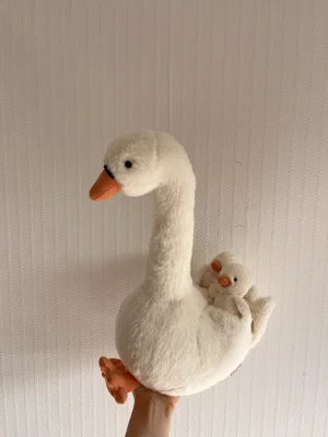 Featherful Swan Jellycat photo