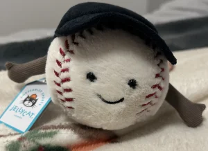 A photo of Amuseables Sports Baseball Jellycat taken by herbycat