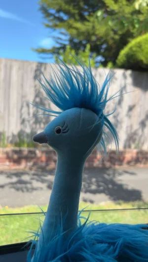 Fou Fou Peacock Jellycat photo