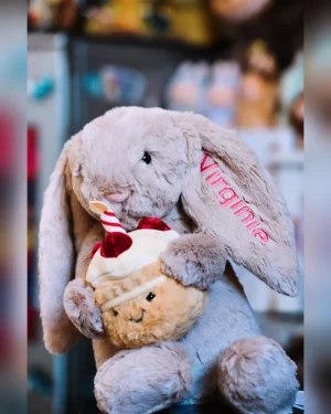 Personalised Bashful Beige Bunny 'Birthday' Jellycat photo uploaded by Vivi68