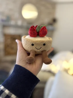 Amuseables Fleurette Tarte Aux Fraises 🇫🇷 Jellycat photo