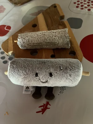 A photo of Amuseables Goat Cheese Jellycat taken by Jellyna