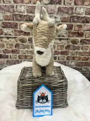 A photo of Mitzi Reindeer Jellycat taken by Raychandthejellies