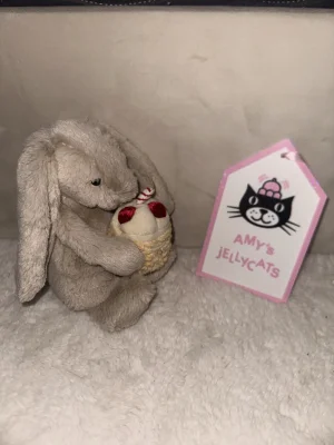 Bashful Beige Bunny 'Birthday' Jellycat | Jelly Journal