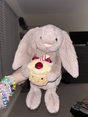 Bashful Beige Bunny 'Birthday' Jellycat | Jelly Journal