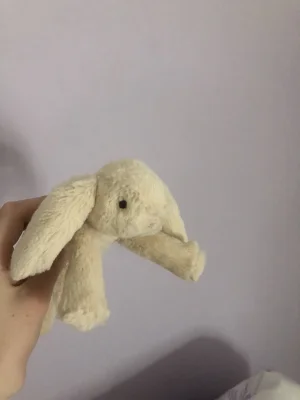 Smudge Rabbit -Tiny Jellycat photo