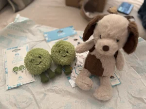 Amuseables Dot and Peggy Mushy Peas 🇬🇧 Jellycat | Jelly Journal