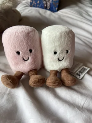 Amuseables Pink and White Marshmallows Jellycat photo