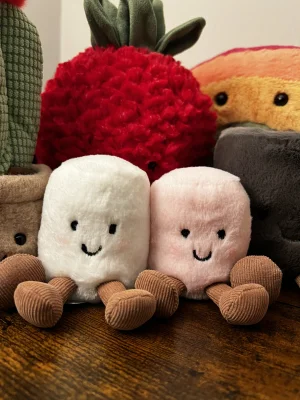 Amuseables Pink and White Marshmallows Jellycat photo