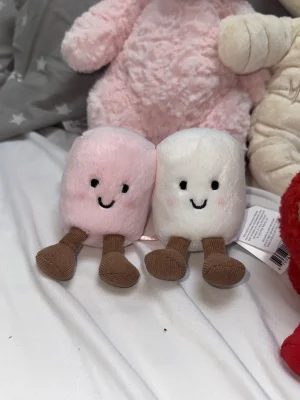 Amuseables Pink and White Marshmallows Jellycat photo