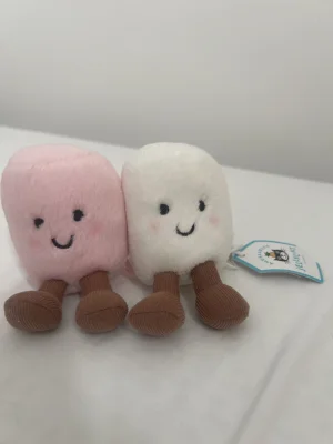 Amuseables Pink and White Marshmallows Jellycat photo