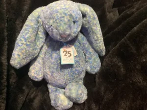 Bashful Luxe Bunny Azure - Medium Jellycat | Jelly Journal