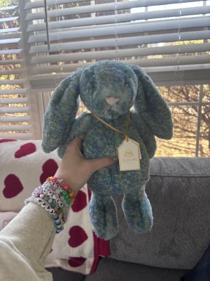 Bashful Luxe Bunny Azure - Medium Jellycat | Jelly Journal
