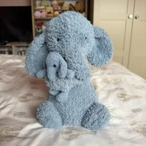 A photo of Huddles Blue Elephant Jellycat taken by Rach01