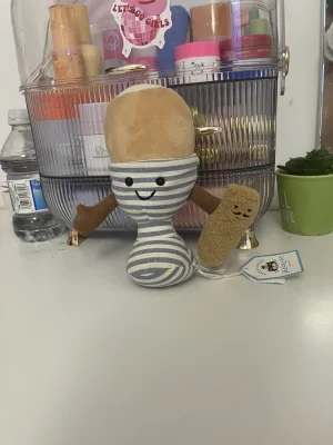 Amuseables Eggetha Egg & Lance Soldier Jellycat photo uploaded by Jellycat4lifexx