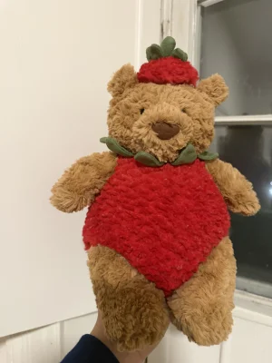 Bartholomew Bear Strawberry Jellycat | Jelly Journal