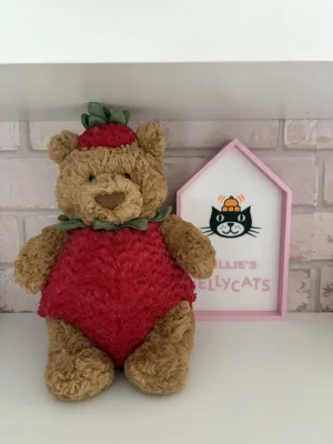 Bartholomew Bear Strawberry Jellycat photo