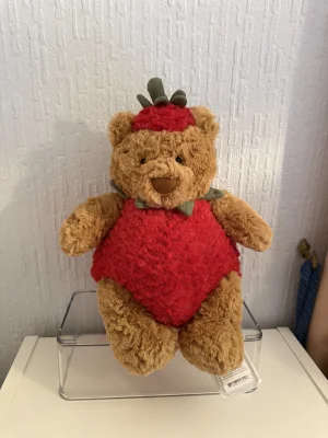 Bartholomew Bear Strawberry Jellycat photo