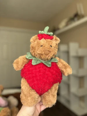 Bartholomew Bear Strawberry Jellycat photo