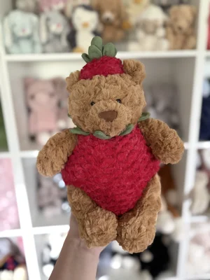 Bartholomew Bear Strawberry Jellycat photo