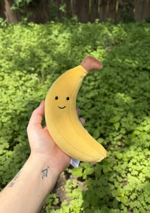 A photo of Fabulous Fruit Banana Jellycat taken by AmberrGolden