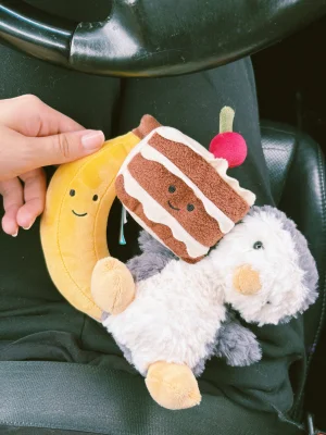 A photo of Fabulous Fruit Banana Jellycat taken by amandamariejelly