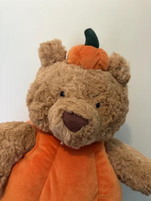 Bartholomew Bear Pumpkin Jellycat photo