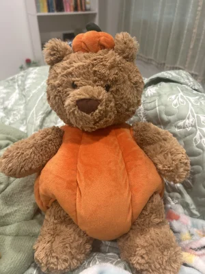 Bartholomew Bear Pumpkin Jellycat photo