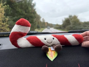 A photo of Amuseables Candy Cane - Little Jellycat taken by Madison_Marie