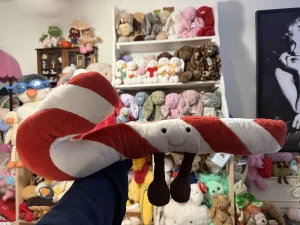 A photo of Amuseables Candy Cane - Large Jellycat taken by amandamariejelly