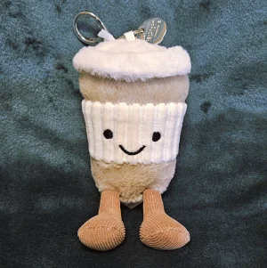 Amuseables Coffee-To-Go Bag Charm Jellycat photo