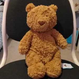 A photo of Bartholomew Bear - Medium Jellycat taken by TheJellyCollector