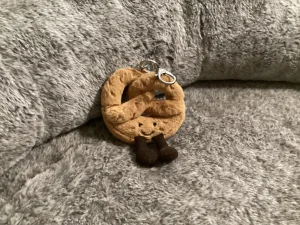 Amuseables Pretzel Bag Charm Jellycat photo