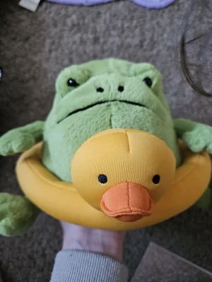 Ricky Rain Frog Rubber Ring Jellycat photo
