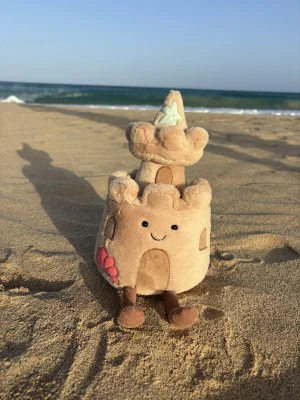 A photo of Amuseables Sandcastle Jellycat taken by GoodSideLiving