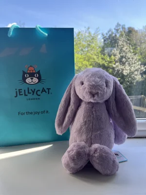 Bashful Lilac Bunny Jellycat | Jelly Journal