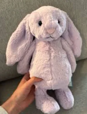 Bashful Lilac Bunny Jellycat photo