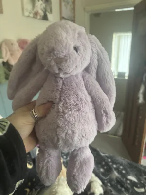 Bashful Lilac Bunny Jellycat photo uploaded by Slanelivhill