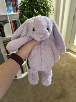 Bashful Lilac Bunny Jellycat photo