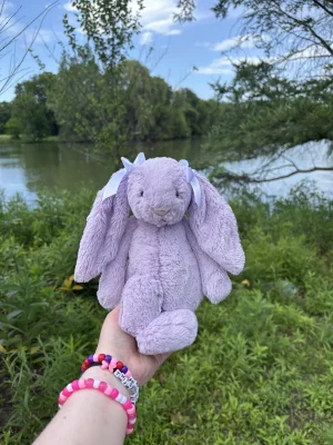 Bashful Lilac Bunny Jellycat photo uploaded by olliejellies